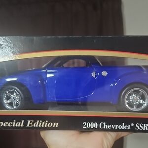 Chevrolet Special Edition Blue Model Car